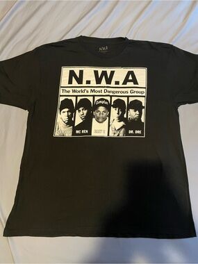 Black Graphic Short Sleeve Tee